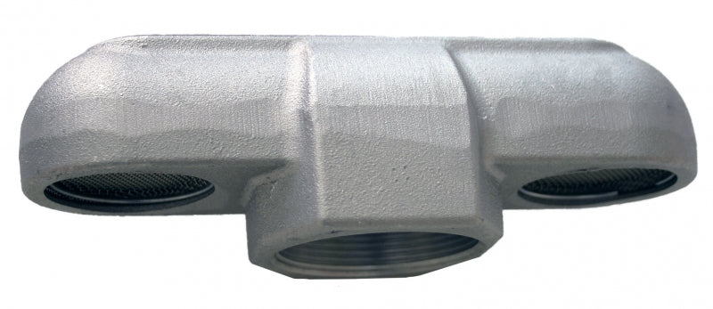 Morrison Bros 155-0400 AV 1-1/2" FNPT Double Outlet T-Vent