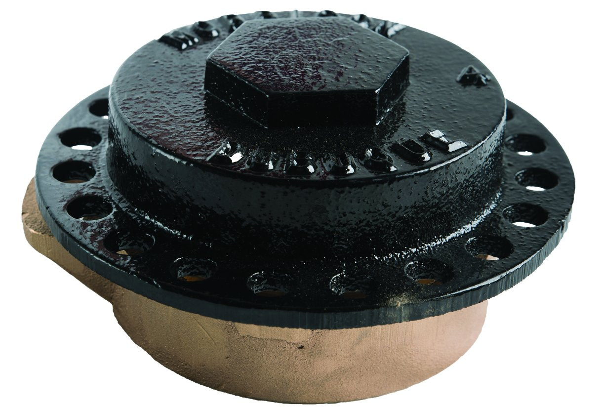 Morrison Bros 178-1100 AC 3" Brass Body Iron Fill Cap