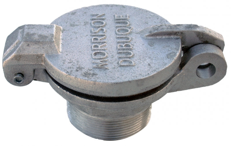 Morrison Bros 179M-0100 AC 2" MNPT Aluminum Hinged Flip Top Fill Cap