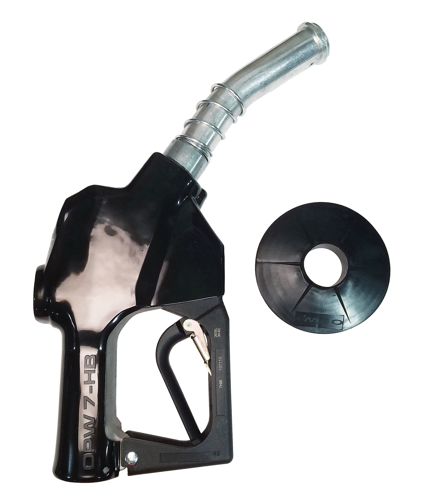 OPW FC 7HB-0400 Automatic 1" NPT Truck/Semi Diesel Retail Nozzle - Black