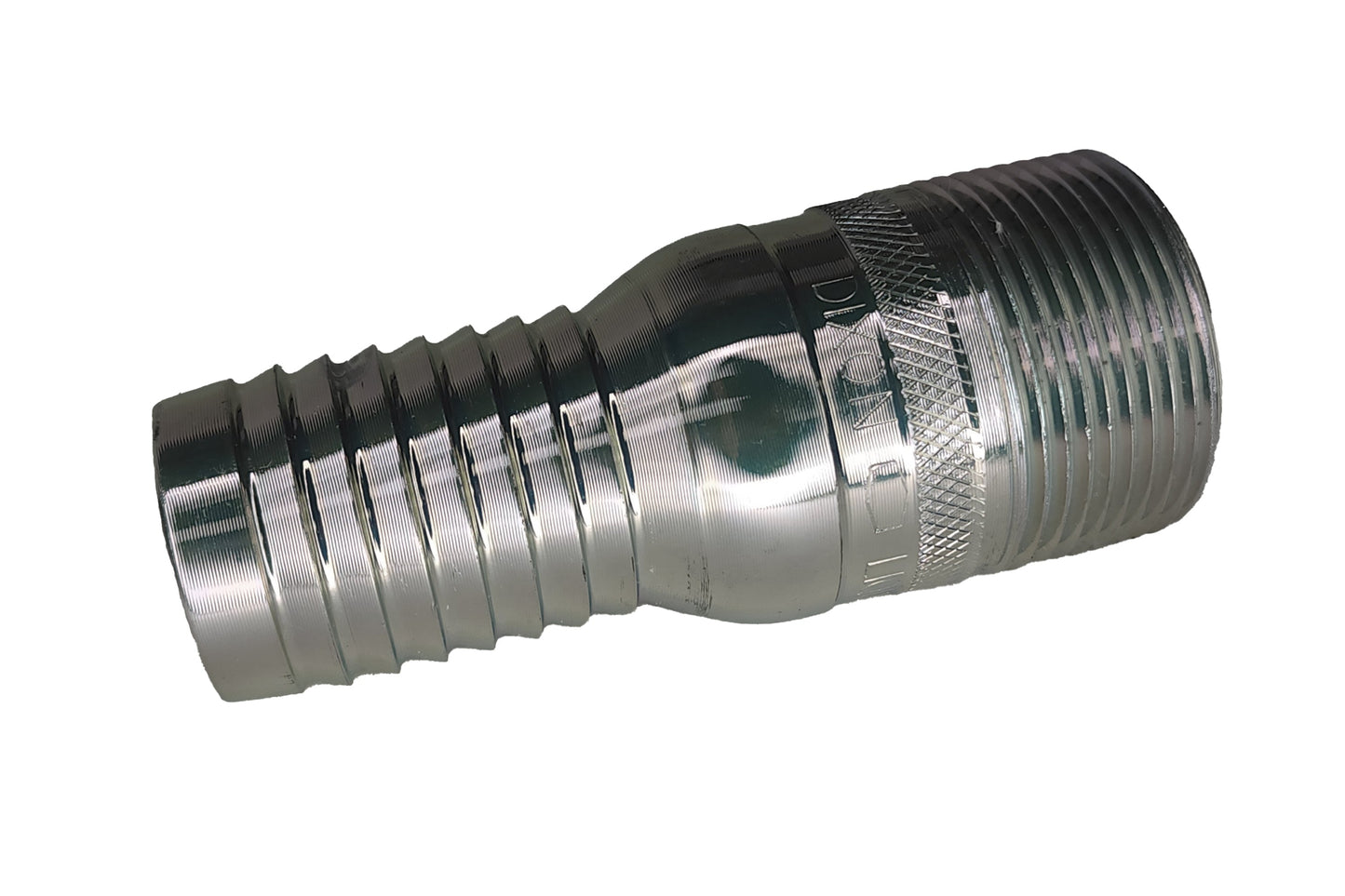 Dixon STC15 King Combination Nipple, 1-1/4" NPT Threaded x Hose Shank