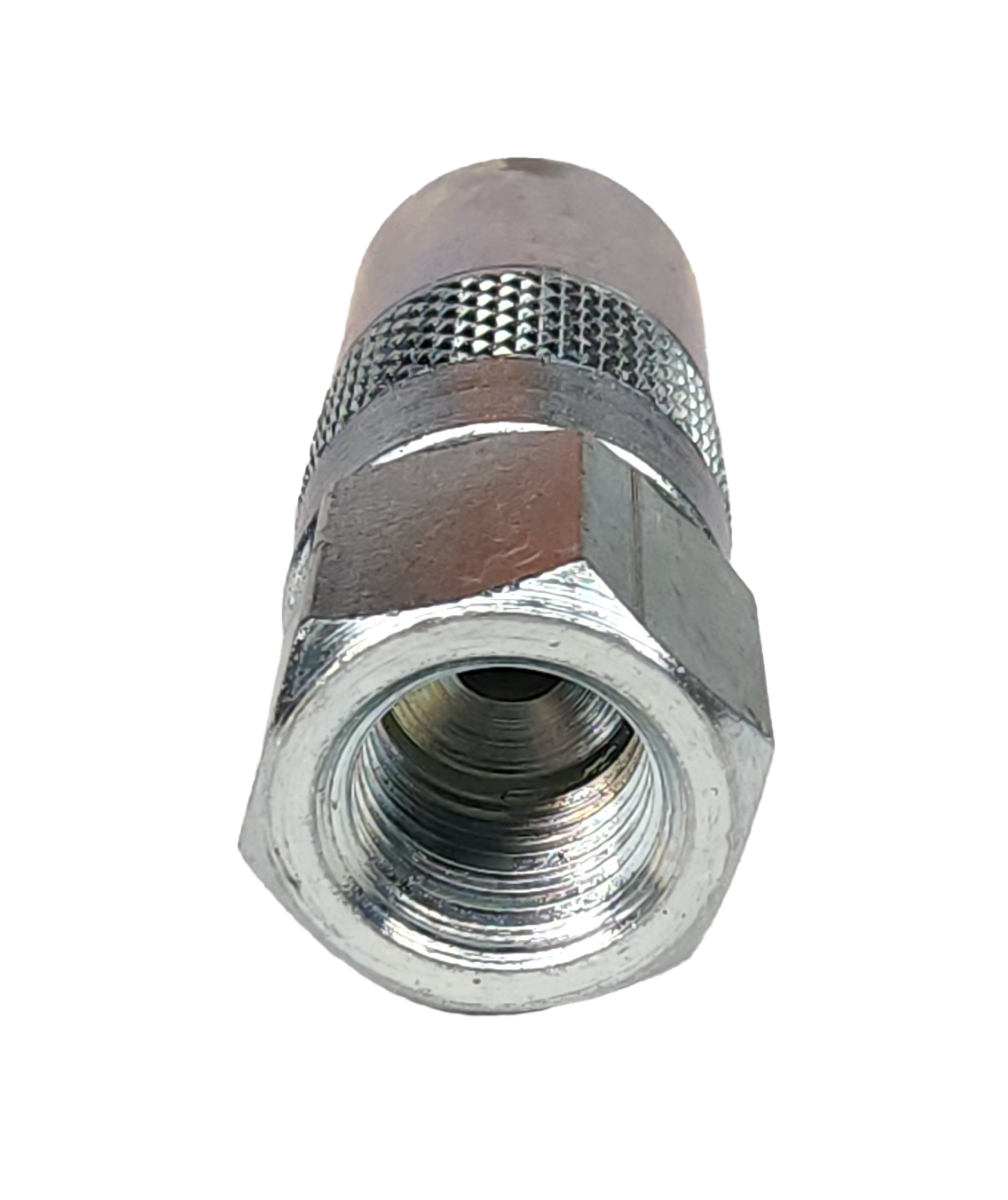 Zeeline by Milton ZE28SP 1/8" Grease 3-Jaw Coupler With Ball Check 8,000 PSI