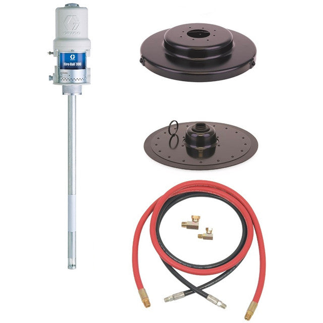 Graco 225014 Package Fire-Ball 300 50:1 120lb Grease (Consists of 239887, 24F902, 24R350, 222072)