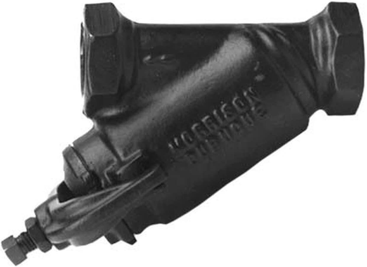 Morrison Bros 285-1600 AS 3" npt Cast Iron Bottom Clean-Out Line Strainer 40 Mesh