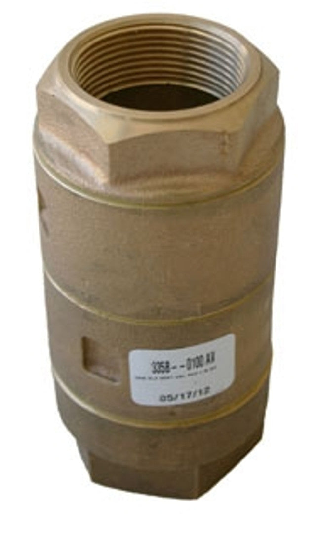 Morrison Bros 335B-0100 AV 1-1/2" Double Poppet Vertical Check