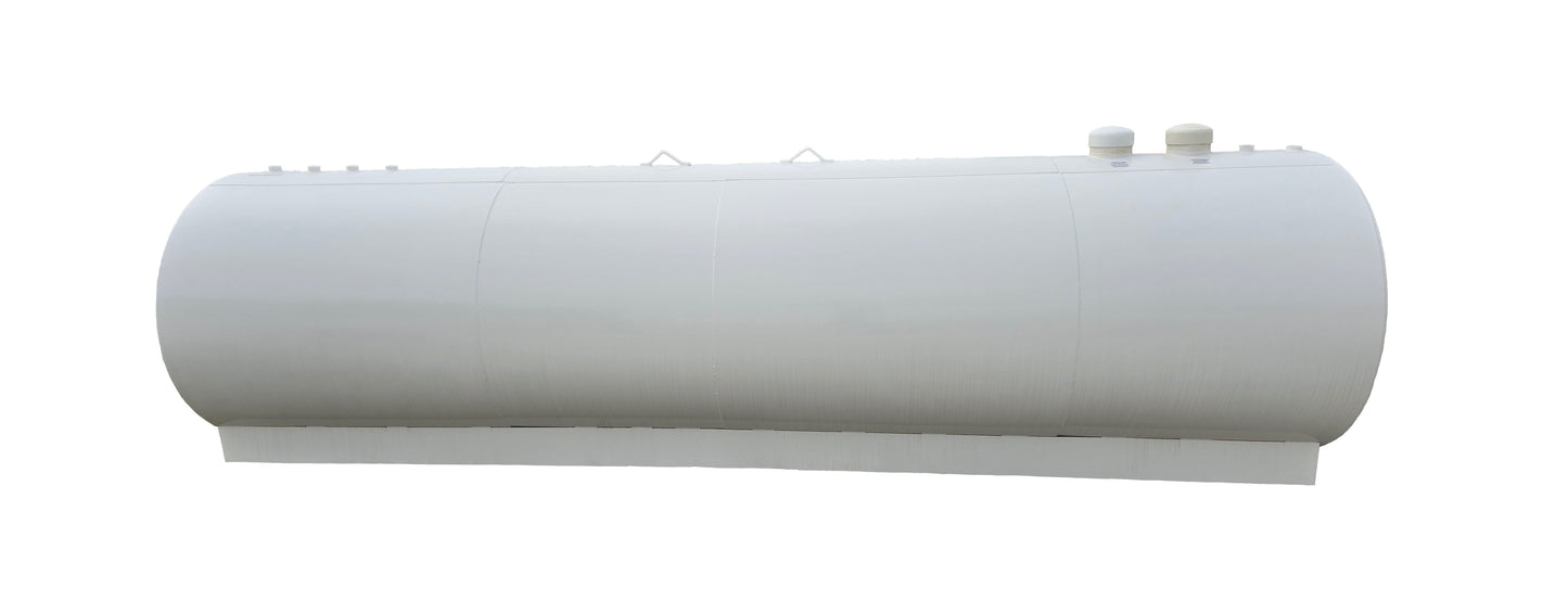 IOME 3500 Gallon 65" Double Wall AST for Fuel and Oil - Steel Painted White(UL142)