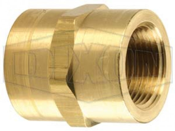 Dixon 3710404C 1/4" Brass Coupling