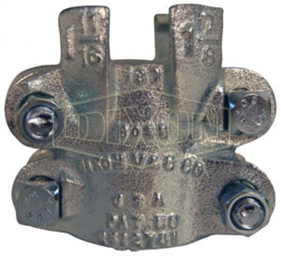 Dixon 968 1/2" ID 4-Bolt Hose Clamp
