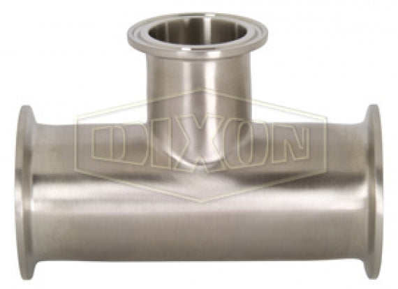 Dixon B7RMP-G400300 4" Sanitary Reducing Clamp Tee