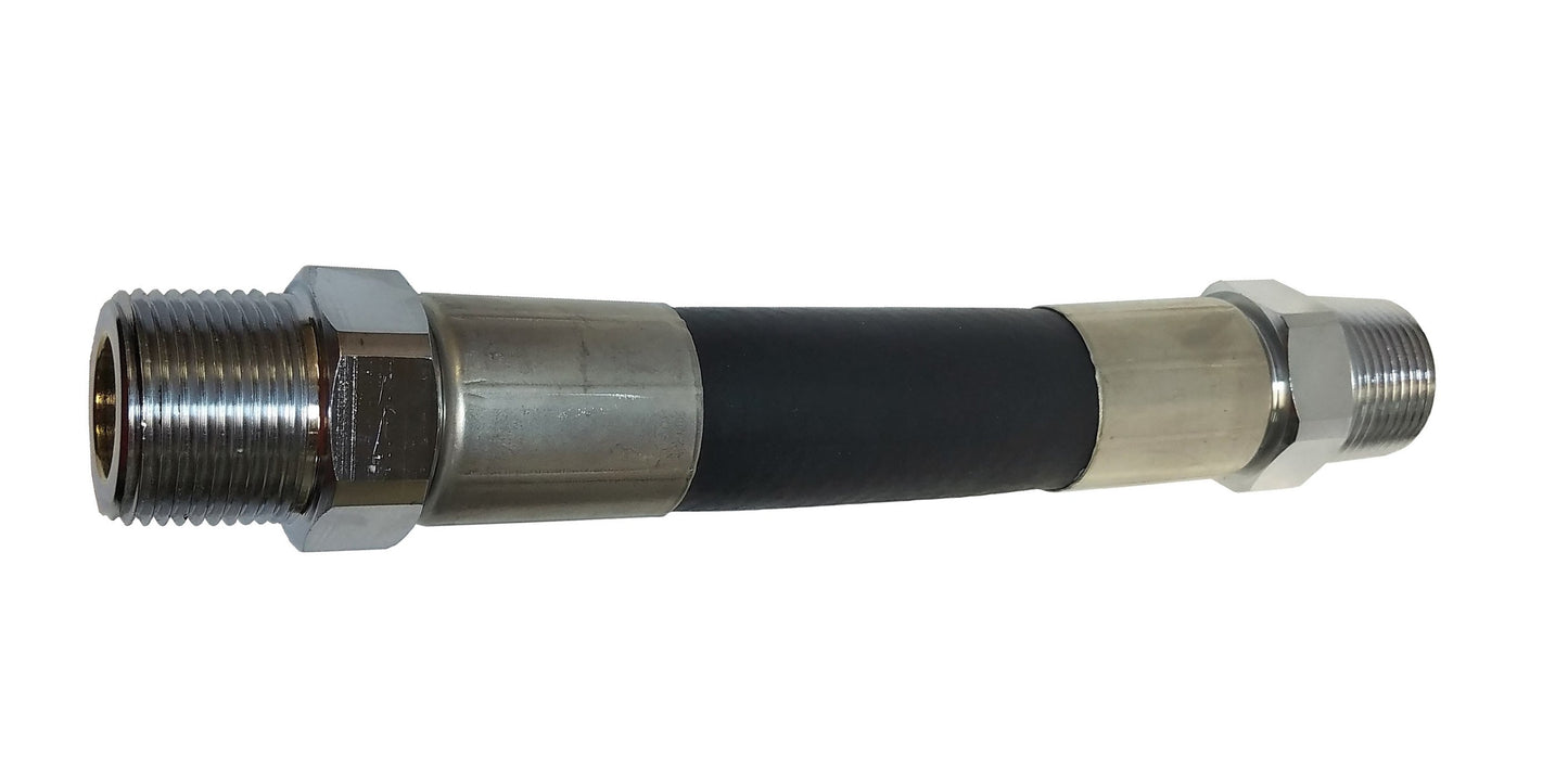 Flexing FLHFR300009 Flex-On Hardwall Hose, 1" Diameter, 9" Length for Breakaways