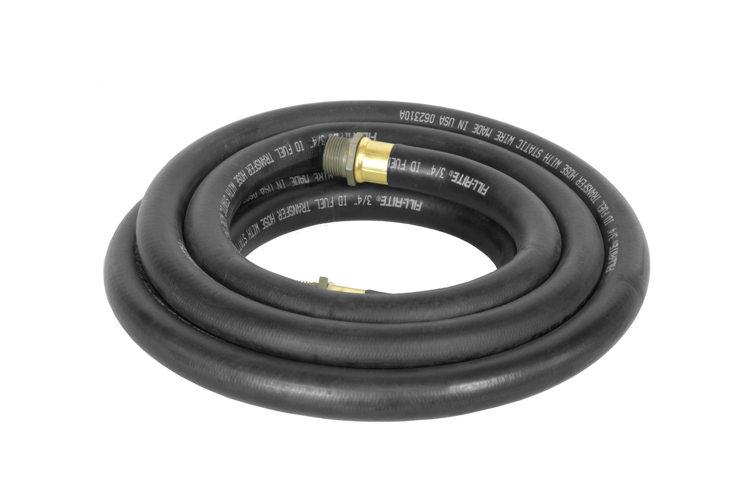 Fill-Rite FRH07514 3/4" x 14' Hose with Static Wire and Internal Spring Guards