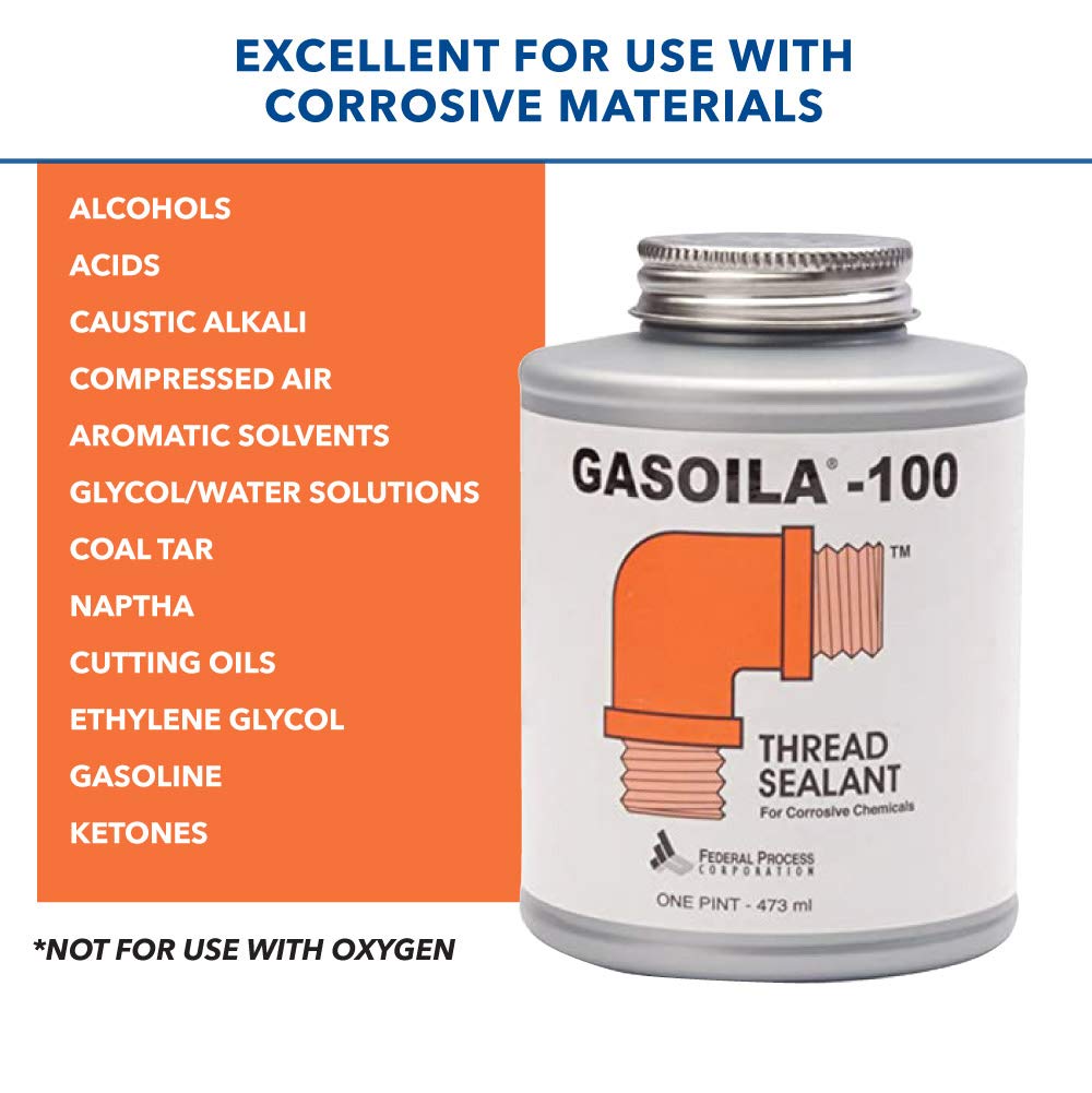 Gasoila GH08 1/2 Pint "100" Thread Sealant