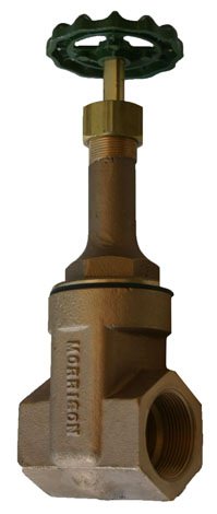Morrison Bros 235-0200 AV 2"npt Brass Gate Valve