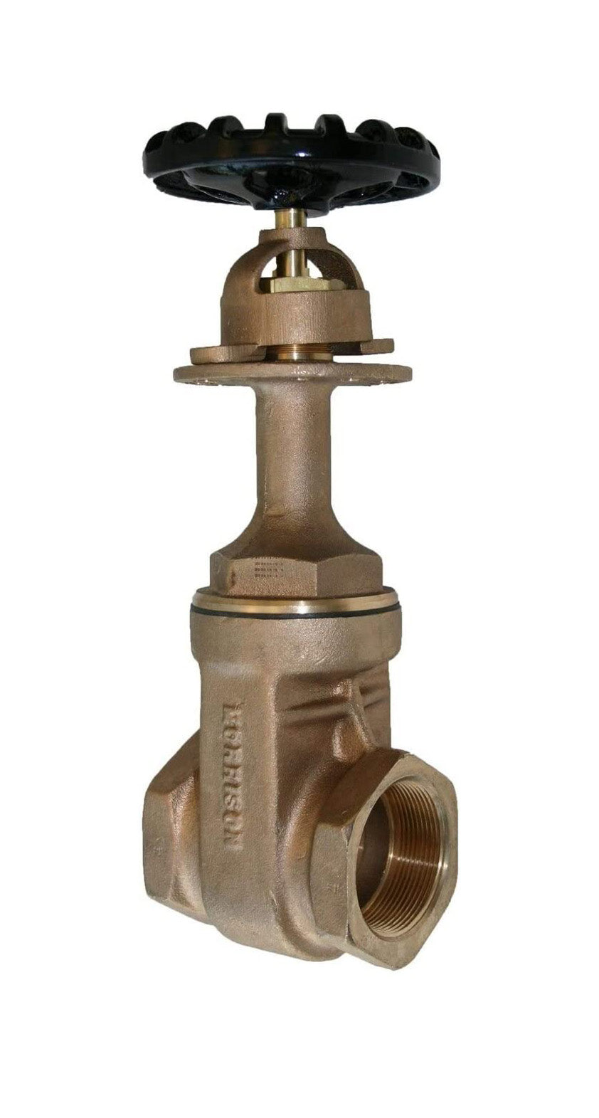 Morrison Bros 235B-0400 AV Locking 3" Brass Gate Valve