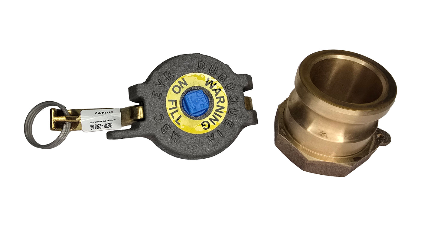 Morrison Bros 305XPA-2300 AK 2" Tank Monitoring Cap Adapter