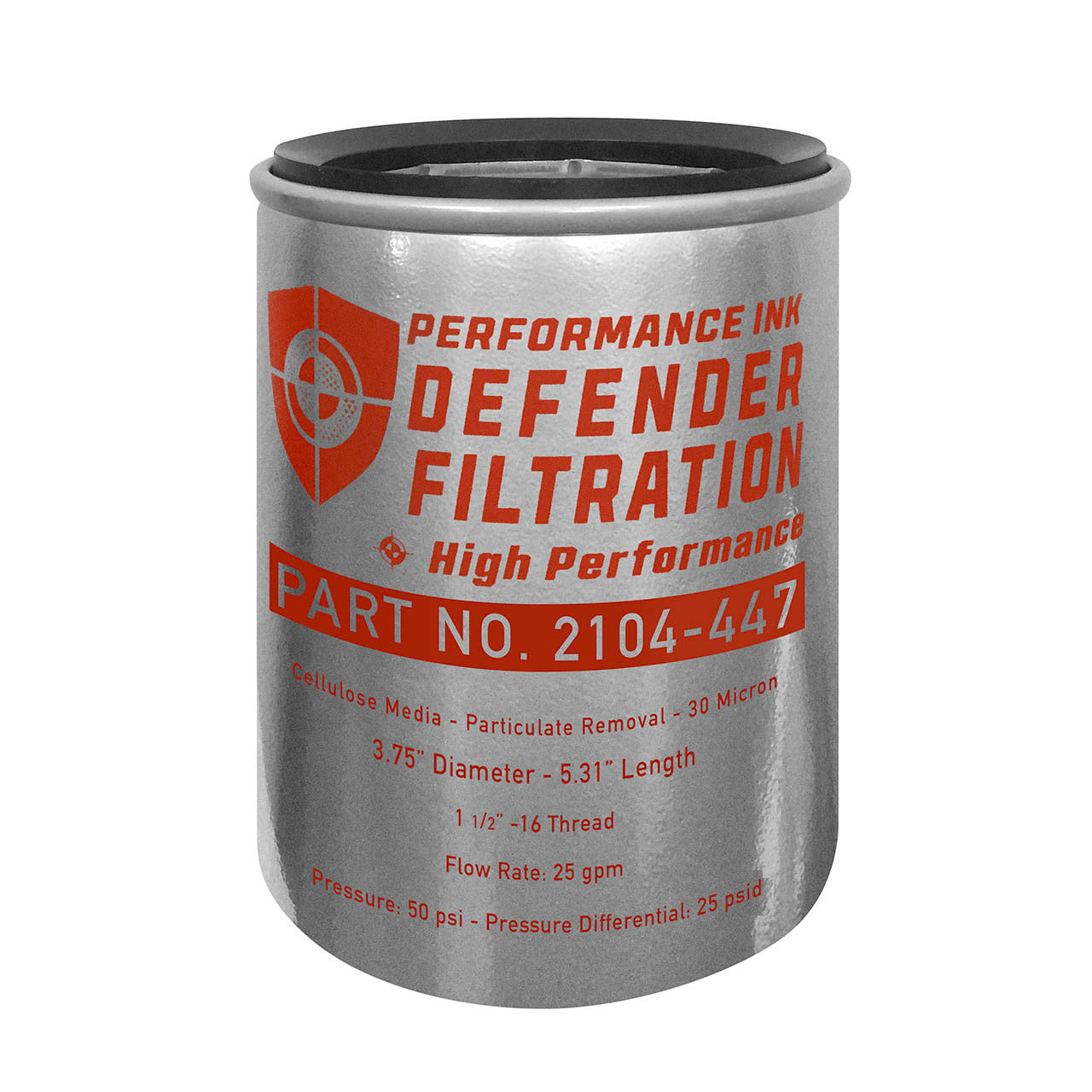 Performance Ink PI-2104-447 1-1/2"-16 Service Station Filter 30 Micron