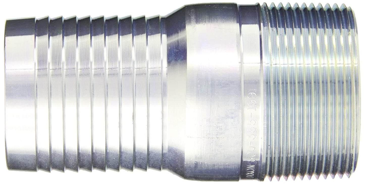 Dixon STC30 King Combination Nipple, 2 1/2" NPT Threaded x Hose Shank