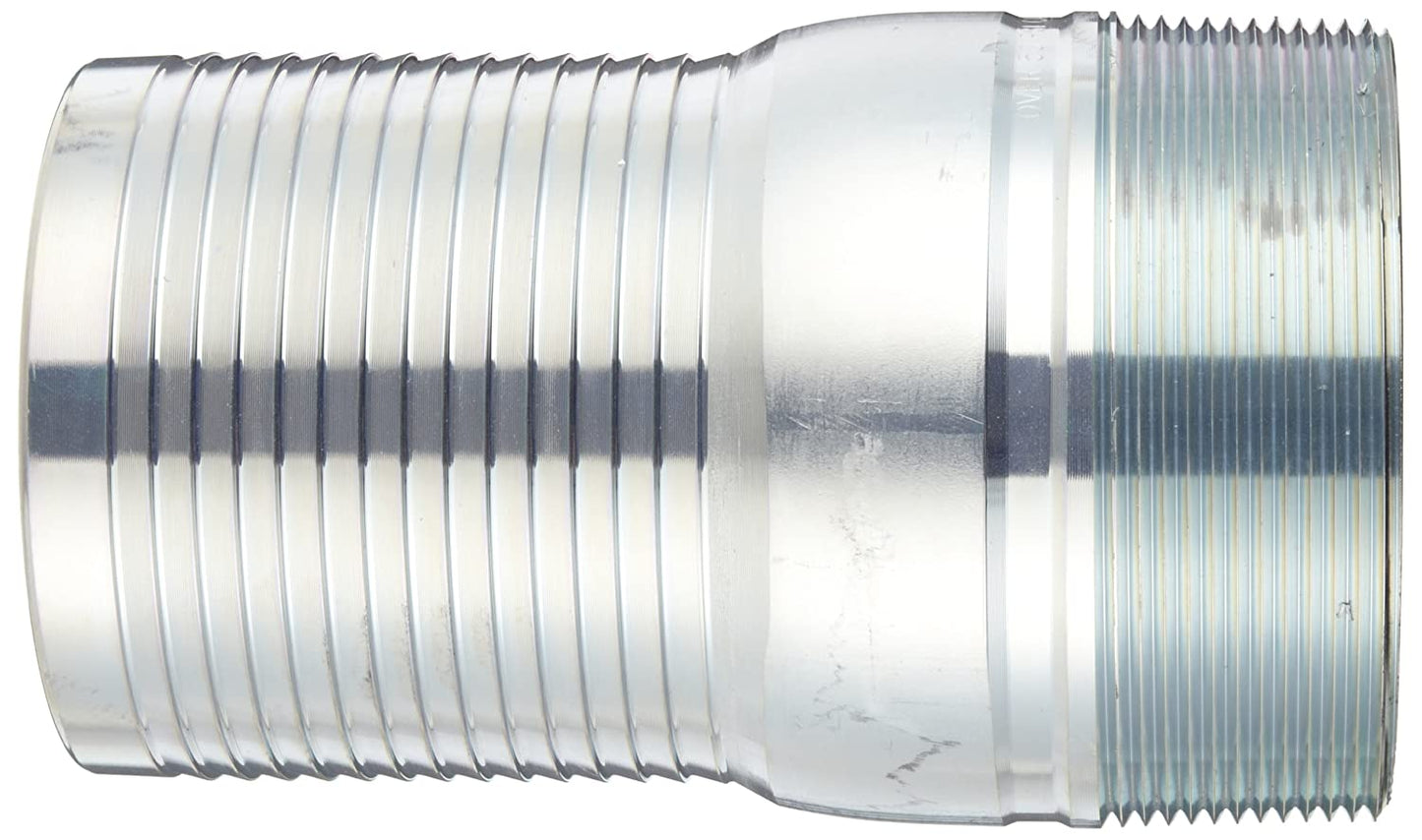 Dixon STC40 King Combination Nipple, 4" NPT Threaded x Hose Shank