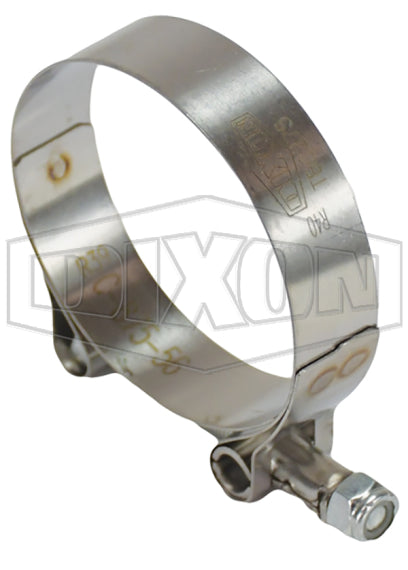 Dixon TBC450 Hose OD 4.266" - 4.562" T-Bolt Clamp