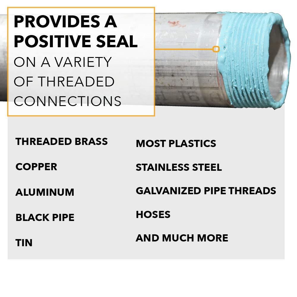 Gasoila SS08 1/2 Pint Softset Thread Sealant With PTFE