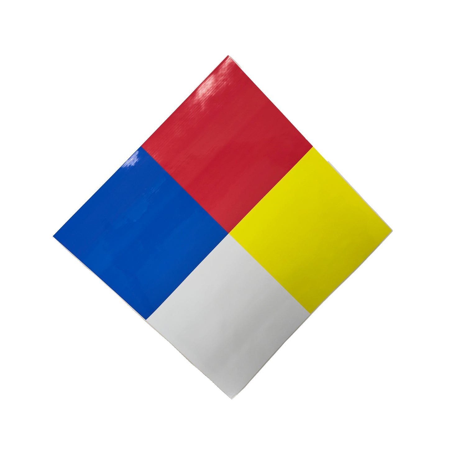 Decals For Fuel Storage Tanks - Hazard Rating Decal 10.75" Tall x 10.75" Wide