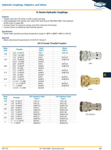 Dixon H-Series Hydraulic Coupler x Female NPT, Steel Plated, Quick Connect