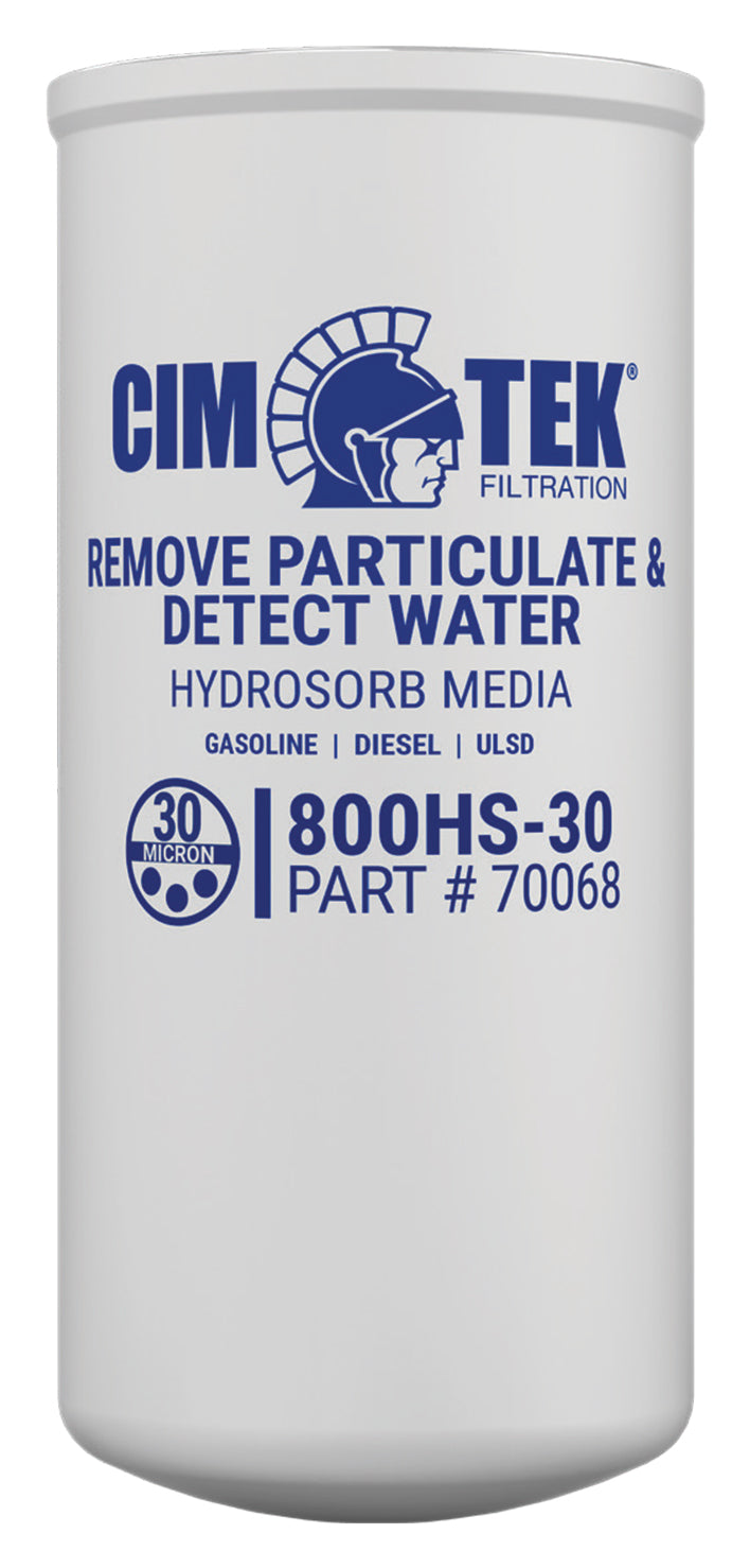 CimTek Filter 70068/800HS-30, 30 Micron, 1-1/2