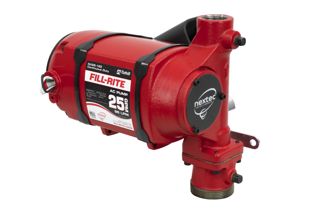 Fill-Rite NX25-120NB-PX 120V AC 25 GPM Fuel Transfer Pump, Pump Only