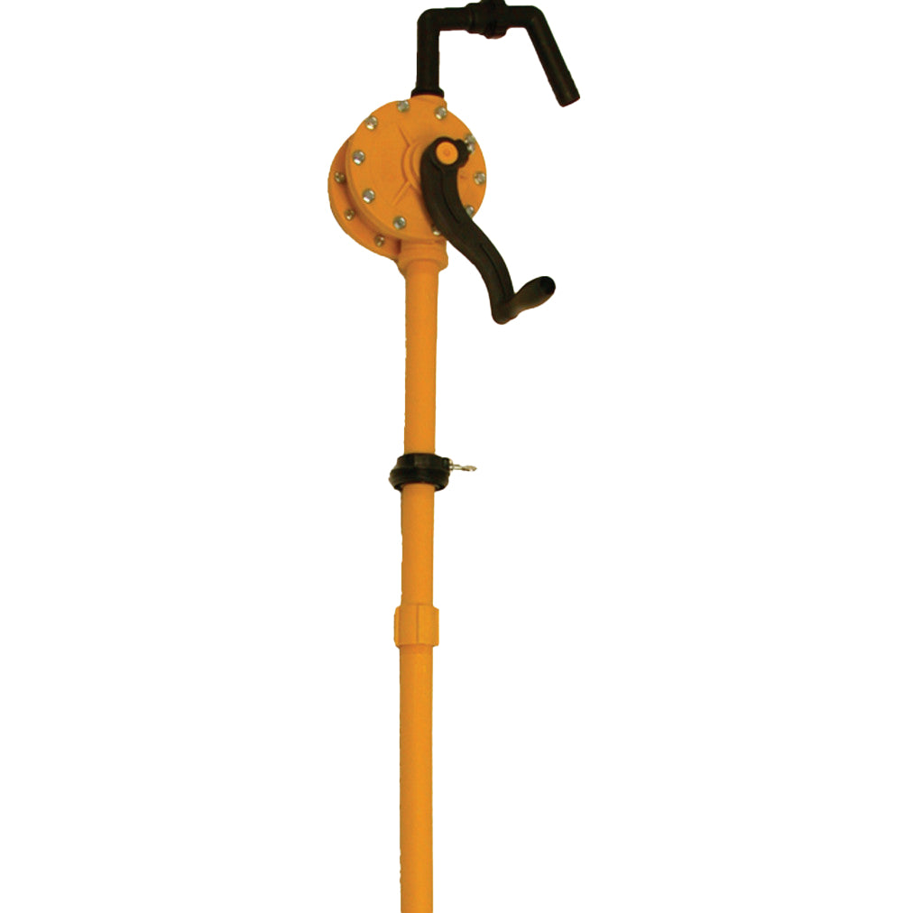 Zeeline by Milton ZE1014 2 Vane Hand Operated Rotary Pump, Polypropylene (1 Gallon Per 16 Revolutions)