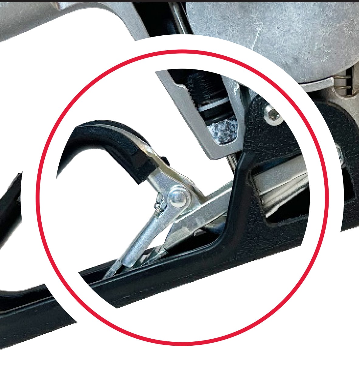 Husky 1GS U Automatic 1" Gasoline Nozzle with Three Notch Hold Open Clip and Hook