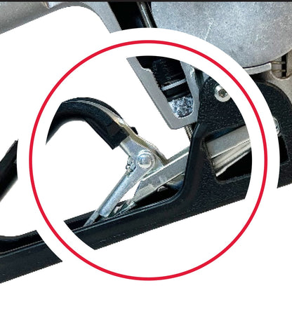 Husky 1GS U Automatic 1" Gasoline Nozzle with Three Notch Hold Open Clip and Hook