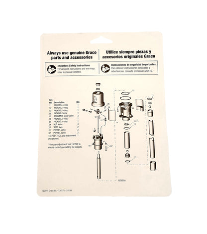 Graco 246918 Repair kit 3:1 Ratio Fire Ball 225 Oil Pumps