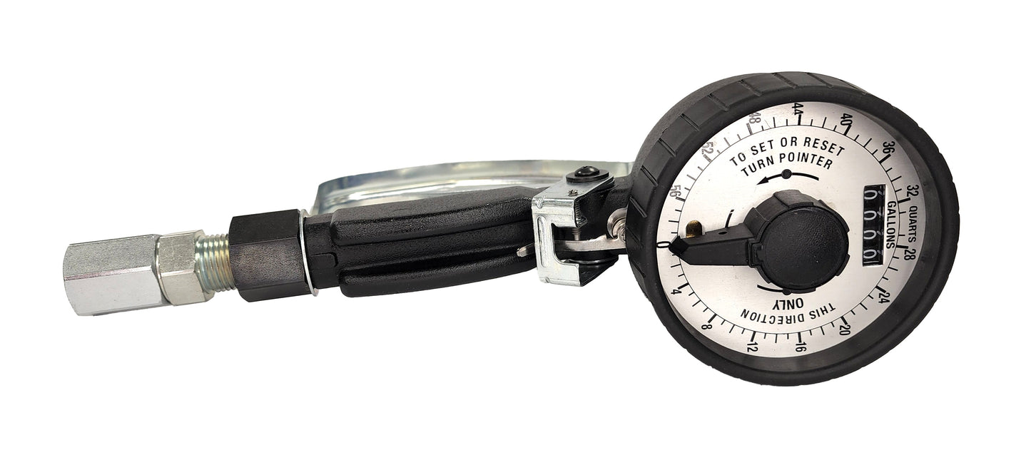 Zeeline by Milton ZE1520, 1-60 Quarts Mechanical preset meter w/ 1/2" Swivel