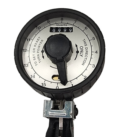 Zeeline by Milton ZE1519, 1-16 Quarts Mechanical preset meter w/ 1/2" Swivel