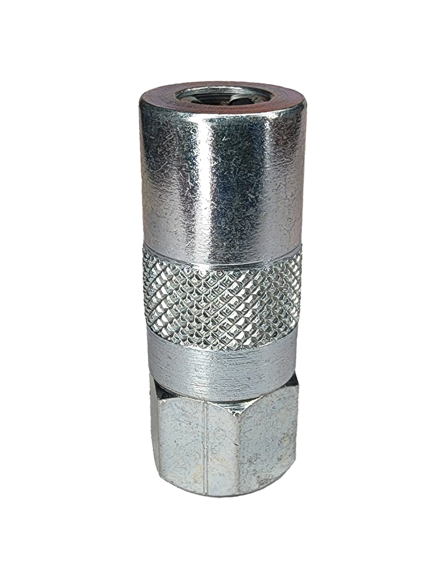 Zeeline by Milton ZE28SP 1/8" Grease 3-Jaw Coupler With Ball Check 8,000 PSI