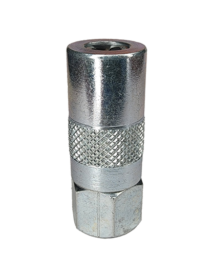 Zeeline by Milton ZE28SP 1/8" Grease 3-Jaw Coupler With Ball Check 8,000 PSI