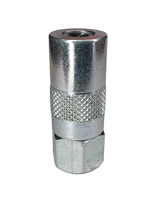 Zeeline by Milton ZE28SP 1/8" Grease 3-Jaw Coupler With Ball Check 8,000 PSI
