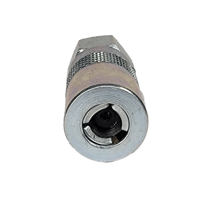 Zeeline by Milton ZE28SP 1/8" Grease 3-Jaw Coupler With Ball Check 8,000 PSI