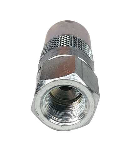 Zeeline by Milton ZE28SP 1/8" Grease 3-Jaw Coupler With Ball Check 8,000 PSI