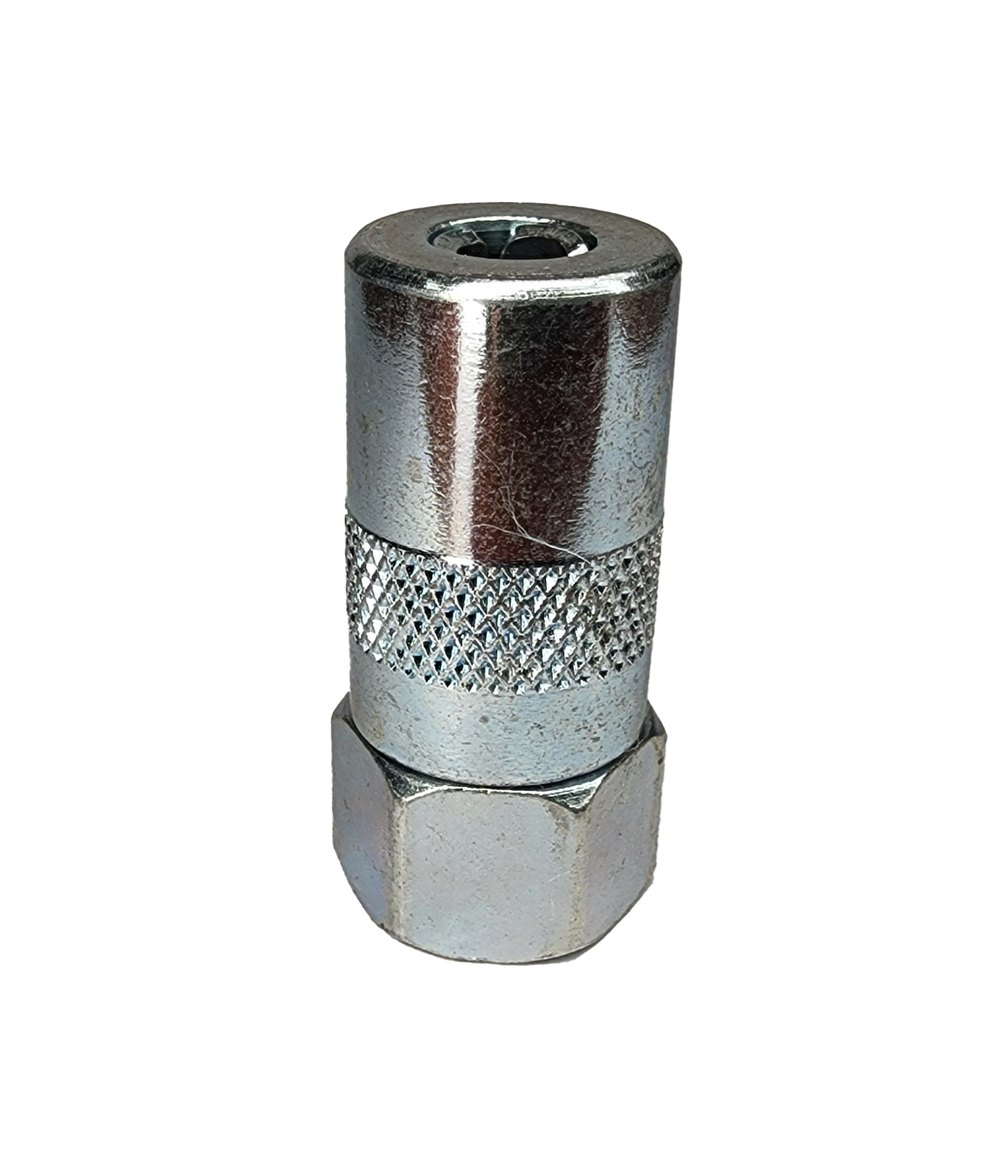 Zeeline by Milton ZE25SP 1/8" Heavy-Duty Grease 3-Jaw Coupler With Ball Check 8,000 PSI (DISCONTINUED)