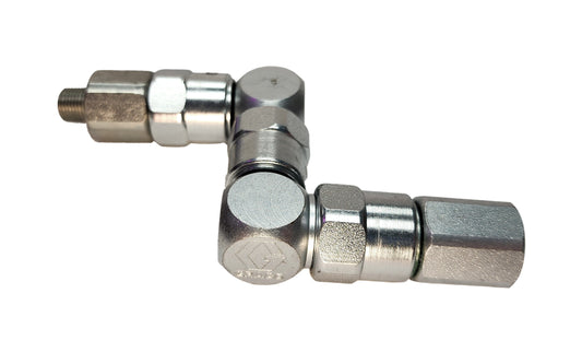 Graco 202579 Grease Z Swivel, 1/8"-27 x 1/4"-18 NPT