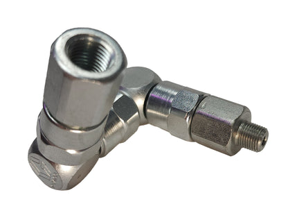Graco 202579 Grease Z Swivel, 1/8"-27 x 1/4"-18 NPT