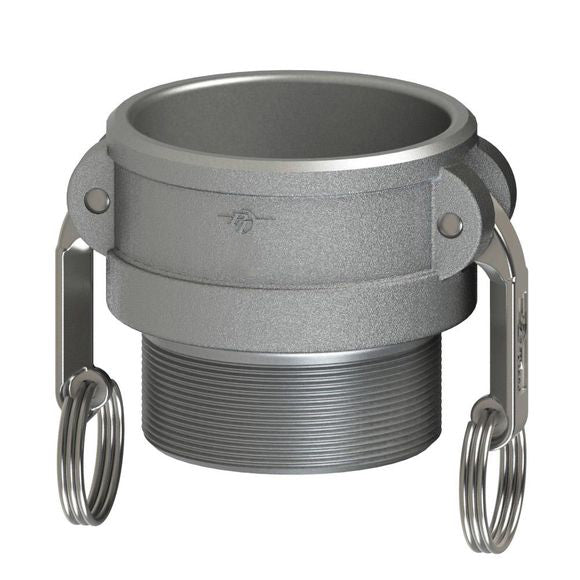 PT Coupling 4" SS Coupler X Male Thread