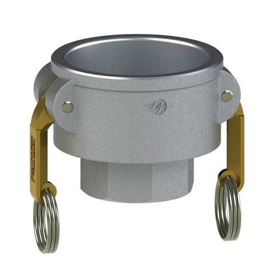PT Coupling 40X30D 4" Adapter X 3" Female Thread Aluminum