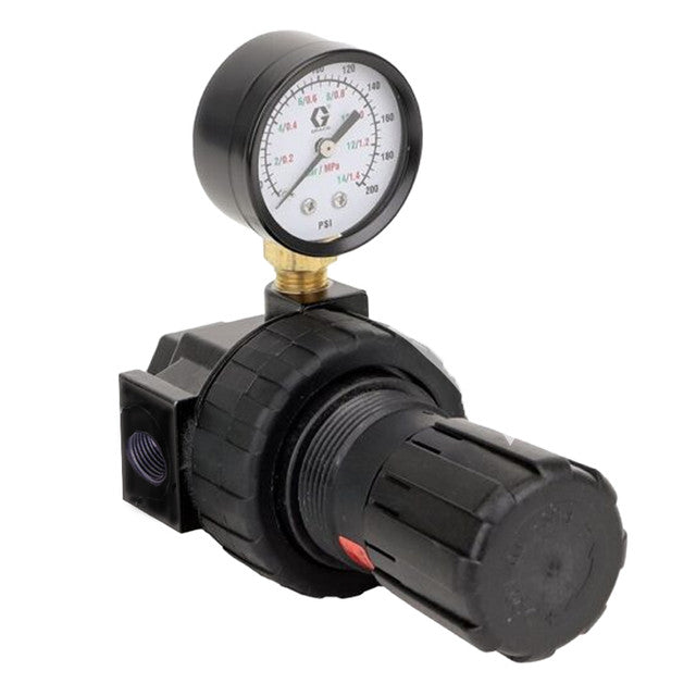 Graco 244844 1/2" Air Line Regulator w/ Gauge