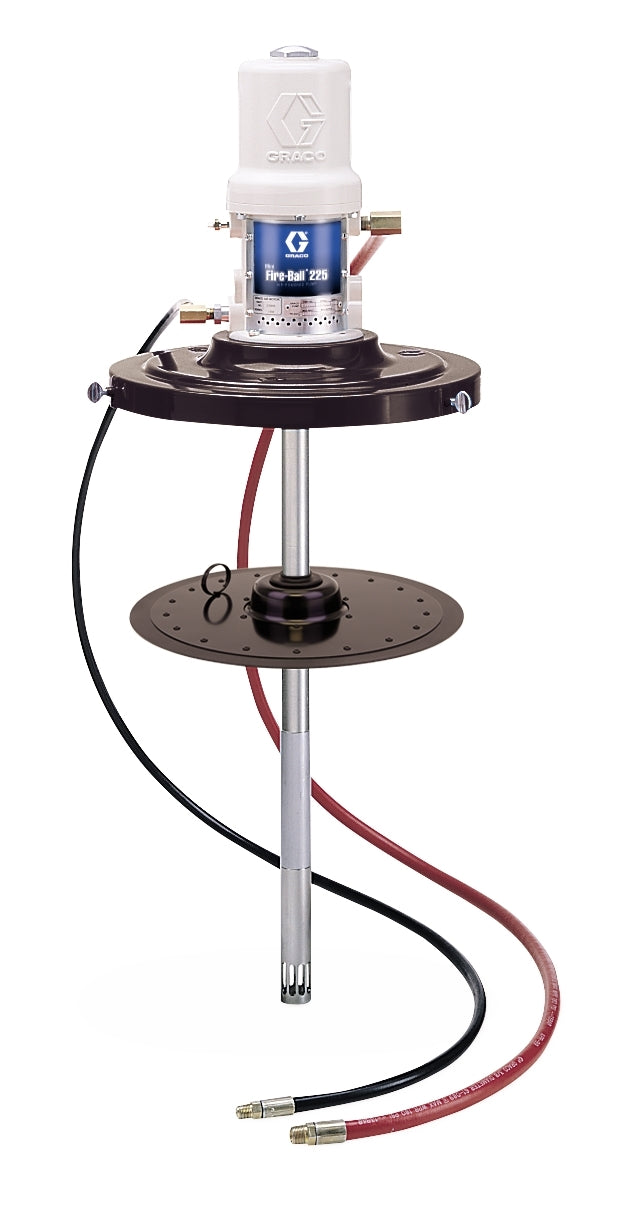 Graco 246914 Mini Fire-Ball 225 50:1 120 lb. (54 kg) Grease Pump - Stationary Supply Package