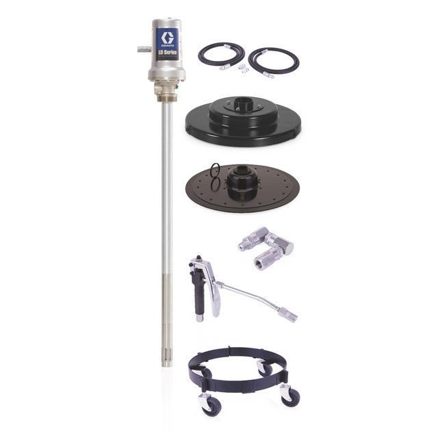 Graco 25C548 LD Series Grease Kit, Package 120lb 50:1
