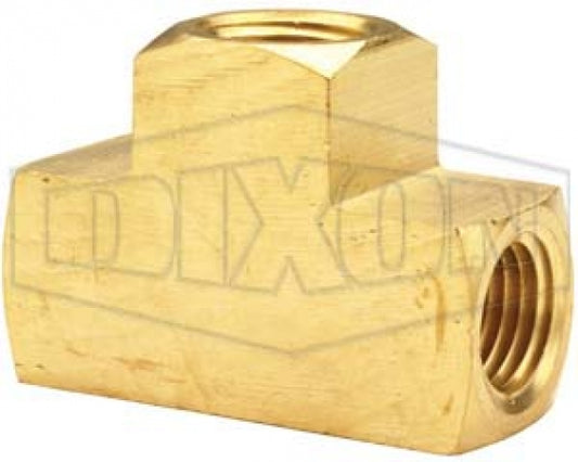 Dixon 3220606C 3/8" FNPT Brass Tee