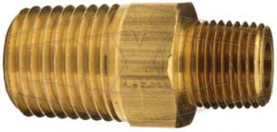 Dixon 3790604C 3/8" X 1/4" Brass Reducer Nipple