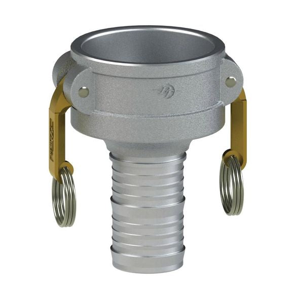 PT Coupling 40X30C 4" Coupler X 3" Hose Shank Aluminum